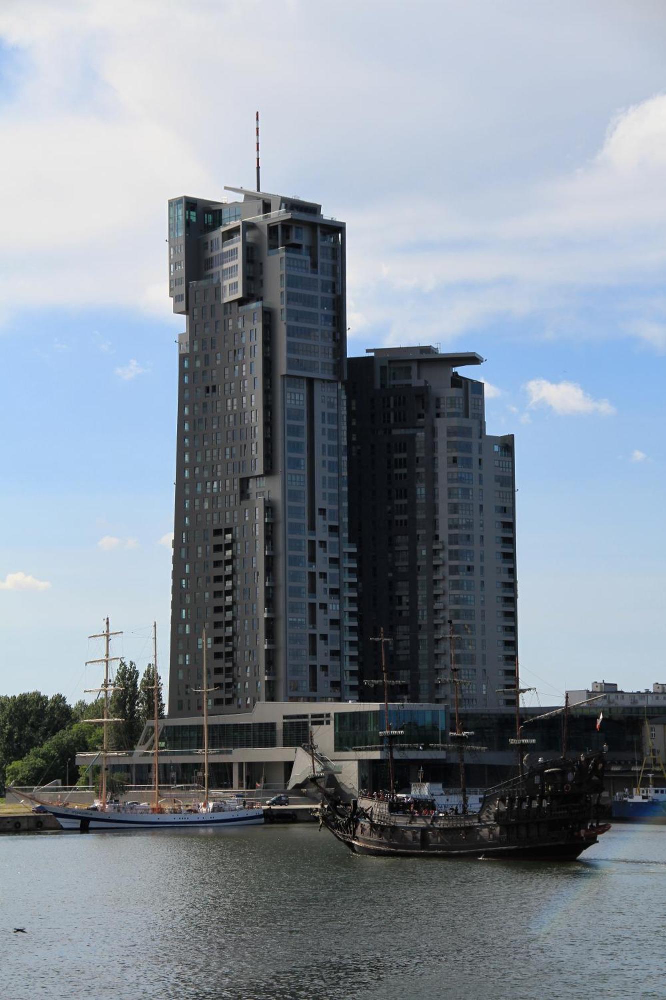 Apartamenty Sea Towers Gdyně Exteriér fotografie