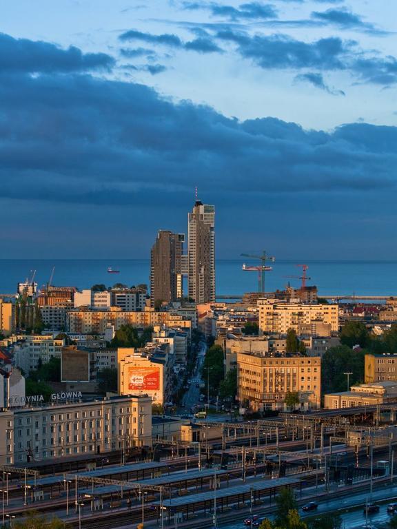 Apartamenty Sea Towers Gdyně Exteriér fotografie